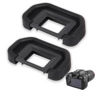 JYNVO 2 Pack Soft Silicone Eye Mask Glasses Compatible with Canon Viewfinder Mirrorless Camera Compatible with 18mm Camera