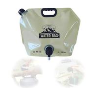 JYNVO Collapsible Water Bag, 8L Collapsible Containers, Collapsible Tank for Camping, Portable Drinking Container, Folding Tank with Dense Lid for Outdoor, Camping