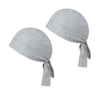 JYNXOR 2 Pieces Chef's Bandana, Chef's Hat, Grey Chef's Hat, Adjustable Kitchen Hat, Kitchen Bandanas for Chef, Unisex Kitchen Working Hat for Bakers, Hotels, Restaurant