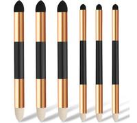 JYNXOR 6pcs Sponge Drawing Erasers Sponge Pens for Mixing Sketch Eraser Pen Drawing Accessories Washable Pastel Mixer Pen with Double Head, for Sketching, Art Drawing, Gold