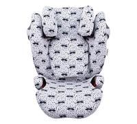 JYOKO KIDS Baby car seat cover liner made cotton compatible with Cybex Solution M and Pallas B - Fix (Raccoon)