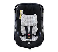 JYOKO Kids Car Seat Cover and Stroller Compatible with Doona in 100% Cotton (Reducer, Picnic Vichy)