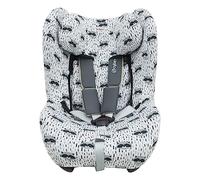JYOKO Kids Cover for Cybex Sirona M2 iSize (Raccoon) | Breathable organic cotton