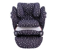 JYOKO KIDS Funda de algodón para silla de coche compatible con Cybex Pallas M - S Fix y Pallas B - Fix (Winter Sky)
