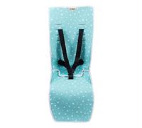 JYOKO Kids Pram Liner for Stroller Compatible with Joolz y Baby Jogger City Mini, City Mini GT2, City Mini Zip, City Mini Tour Y Joolz. Made of 100% Cotton (Mint Sparkles)