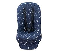 JYOKO KIDS Universal cotton 100% pram liner for stroller compatible with Bugaboo Buffalo and Bugaboo Fox (Rock Hero)