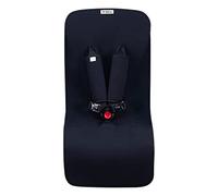 JYOKO KIDS Universal Luxury Foam Cover for Stroller and Children's Pushchair + Harness Protector Made of Cotton + Foam + Breathable 3D Fabric (Black Series)