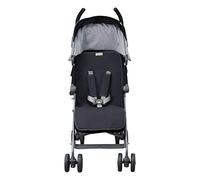 JYOKO Kids Universal Luxury Foam Cover for Stroller and Children's Pushchair + Harness Protector Made of Cotton + Foam + Breathable 3D Fabric (Marengo)
