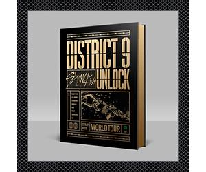 JYP Entertainment Stray Kids - Stray Kids World Tour District 9 : Unlock in Seoul DVD + Pré-Order Benefit + Extra Photocards