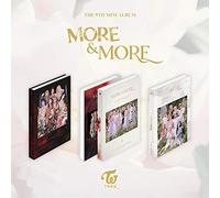 JYP TWICE - More & More (9th Mini Album) Album+Folded Poster+Extra Photocards Set (B ver.)