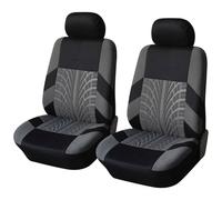 JYRCWTPY Car Seat Covers Full Sets for KIA NIRO/e-NIRO/NIRO Hybrid I SUV 2016 2017 2018 2019-2022, Car Seat Cushion Breathable Front Rear Protectors Covers Interior Accessories,Grey/C