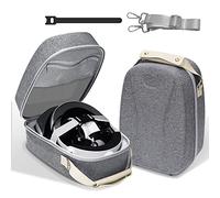 JYS-P5168 Hard Case for PlayStation VR2 All-in-One VR Gaming Headset and Touch Controller, Portable Travel Case Storage Bag with Shoulder Strap (PS VR2, Grey)
