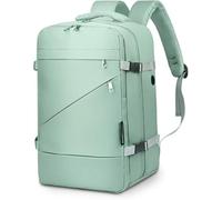 Jystock Limited Ryanair Cabin Bags 40x30x20. Carry-Ons, Cabin Backpack, Underseat Cabin Bag 24L with Separate Laptop Compartment and USB Charging Hole. (Green). Patented.