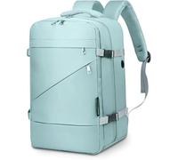Jystock Limited Ryanair Cabin Bags 40x30x20. Carry-Ons, Cabin Backpack, Underseat Cabin Bag 24L with Separate Laptop Compartment and USB Charging Hole. (Blue). Patented.