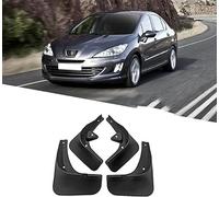 jyszq 4 Pcs Car Mud Flaps for Peugeot 307 2004-2013, Splash Guard Waterproof Mudguard Front Rear Exterior Car Accessories