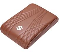 jyszq Car Leather Armrest Pad for Suzuki Ertiga 2015-2018, Center Console Cover Mat Armrest Cover Cushion Console Car Pad Accessories,B