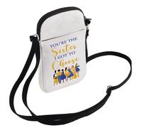 JYTAPP Sisterhood Gift Crossbody Bag You're the Sister I Got to Choose Greek Sorority Gift Sister Greek Bag For Sorority, Beige, S