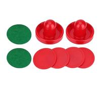 JYTDBCS 2 Pcs 60mm Air Hockey Replacement Set Portable Ice Hockey for Various Indoor Games Outdoor Activities Parties and Recreational Events Making it a Great Accessory for Air Hockey Enthusiasts
