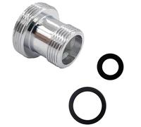 JYTDBCS - Faucet Adapter, External Thread M16to External Thread M22 Faucet Converter, Faucet Aerator Adapter, Suitable for Connecting Aerators to Kitchen Faucets, (M16-M22),Thread Converter