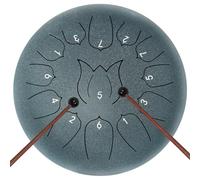 JYTMUS Steel Tongue Drum 13 Notes 12 Inches, Hand Pan Drum Kit with Music Book, Carry Bag and Accessories, C Major Tongue Drums Instruments for Adults