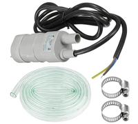 JYUDAUFU 12V Submersible High Flow Water Pump, Micro Motor Water Pumps 600 L/H 5 m Maximum Lift Freshwater Pump for Motor Home Pond Aquarium, Fish Tank Fountain, with Water Hose, Hose Clamp
