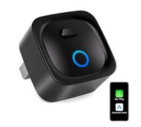 JYUHA 2026 Upgraded 2-in-1 Wireless Carplay Adapter, Convert Wired to Wireless Carplay & Android Auto, Plug and Play, Compatible with iPhone iOS 10+ and Android 11+ & Cars from 2016