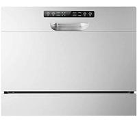 Jyuiipcz 1250W Table Top Dishwashers for 4-6 People,Kitchen Built-in Dishwasher,Fast Cleaning, Energy Efficient,Dry Tableware-220V