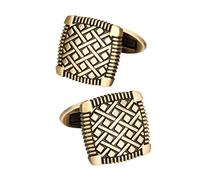 Jyuiipcz Carved Antique Gold Pattern Cufflinks Banquet Suit Shirt French Cuff Links Men's Jewelry Gifts