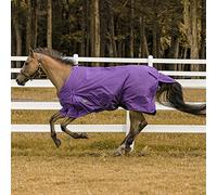Jyuiipcz Horse Turnout Blanket 600D Winter Windproof Warm Horse Care Rug Comfy Turnout Blanket Ripstop Horse Care Rug (Royal 78) (Purple 69)