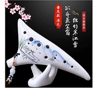 Jyuiipcz Ocarinas Ocarina 12 Hole Beginner Introduction Songyin Alto C 12 Hole AC Professional Six Tao Xun Playing 6 Instruments (Color : #1) (#5)