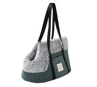 Jyuiipcz Pet Bag Classic Dog Carrier Cozy Soft Cat Carrier Pet Bag Puppy Cat Handbag Outdoor Travel Dog Bag Plush Puppy Shoulder Carrier Bag Pet Carrier