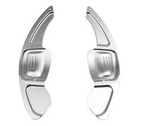 JYUTDW Accessories Gear Shift Paddle for Golf 7 MK7 Golf 8 MK8 Rline GTI R 2013-2022 Car Steering Wheel Paddle Decoration(Silver)