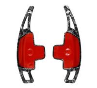 JYUTDW Accessories Gear Shift Paddle for Mercedes Benz for A B C S SL E Class GLA CLS CLA W222 W213 W205 X177 X222 Car Steering Wheel Shift Paddle(Forged Carbon)
