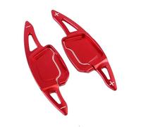 JYUTDW Car Paddle Shift Extension for Audi for A1 A4 S4 Avant A5 S5 Sportback Sline 2021 2022 2023 2024 Car Steering Wheel Paddle Shifter Extension(Red)