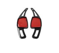 JYUTDW Car Paddle Shift Extension for Audi for A3 A4 A5 S3 S4 S5 Q3 Q5 Q7 Q8 SQ8 TT TTS Car Steering Wheel Paddle Decoration(Black)