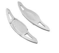 JYUTDW Car Shift Paddle for Audi for R8 Spyder RS3 8V Sportback Limousine RS4 Avant RS5 B9 Coupe RSQ3 RSQ8 TTRS Car Shift Paddle Accessories(Silver)