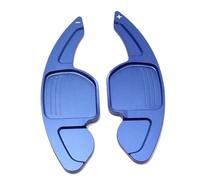 JYUTDW Car Steering Paddle Extension for Audi for A3 S3 A4 S4 B8 A5 S5 A6 S6 A8 R8 Q5 Q7 TT Car Steering Wheel Shift Paddle Extension Trim(Blue)
