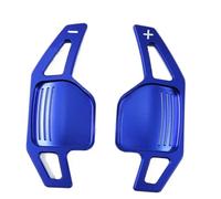 JYUTDW Car Steering Paddle Extension for Audi for TT MK2 8J A5 S5 A4 B8 A3 S3 8P Q5 8R Q7 A6 C6 R8 Sline 2005-2011 Car Steering Wheel Paddles Extension(Blue)