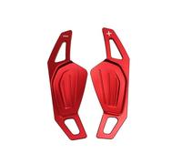 JYUTDW Car Steering Paddle Extension for Skoda 2020 for Octavia A8 MK4 ENYAQ IV RS VRS 2021 for Karoq Kodiaq Car Steering Wheel Shift Paddle Shifters(Red)