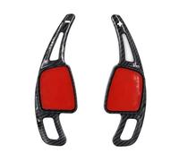 JYUTDW for Audi for TT MK3 FV 2015~2022 Car Steering Wheel Shift Paddle Extension Trim Paddle Shifter Cover Extensions(Carbon Fiber Black)