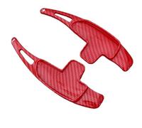 JYUTDW for Mercedes Benz for AMG A45 C63 S63 CLA45 GLA45 CLS63 SL63 Car Paddle Shifter Extension Shift Paddle Paddle Extender Steering Wheel(Carbon Fiber Red)