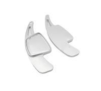 JYUTDW Sport Shift Paddles Gear for Audi for A1 2020 for A4 A8 D5 A6 S6 C8 A7 S7 C8 Avant Allroad RS 2021 2022 Car Shift Paddle Interior Accessories(Silver)