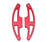 JYUTDW Sport Shift Paddles Gear for BMW for E90 E92 E93 M3 M6 2009-2013 Car Steering Wheel Shift Paddles Extender(Red)