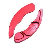 JYUTDW Sport Shift Paddles Gear for Ford for Mondeo/Edge Car Steering Wheel Paddle Shifter Extension(Red)