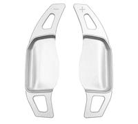 JYUTDW Sport Shift Paddles Gear for Peugeot 408 PHEV 308 III SW GT Hybrid 2022-2025 Car Steering Wheel Shift Paddle Shifters(Silver)