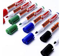 JYWYBF 12 PCS Whiteboard Pens with Large Capacity Ink, Whiteboard Markers, Dry Wipe Pens for Whiteboard, White Board Markers Erasable