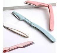 JYWYBF 4 PCS Face Razors for Women, Dermaplaning Blades for Face, Eyebrow Razor Shaper, Lady Face Shavers for Women, Facial Hair Peach Fuzz Remover