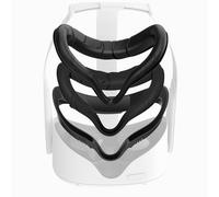 JYXEREM 3-in-1 Face Interface Set compatible with Meta Quest 2 - PU Leather Pad Cover & Replacement Frame