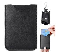 JYXNU 2pcs Batman Leather Key Bag + Card Pack, Batman Faux Leather Key Case, Key Case with Bat Design for Car and Motorcycle Keys, for All Types of Keys