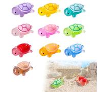 JYXNU 30 Pieces Mini Luminous Turtles Resin 3D Turtle Figurines Mini for DIY Micro Landscape Garden Decoration Vase and Aquarium